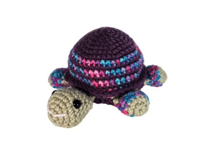 Shelly Turtle Purple No Sew Crochet