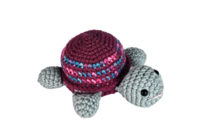 Shelly Turtle Pink No Sew Crochet
